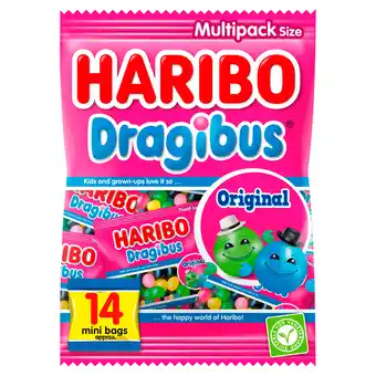 PLUS Haribo Dragibus Original Uitdeelzakjes aanbieding