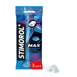 PLUS Stimorol Max peppermint aanbieding