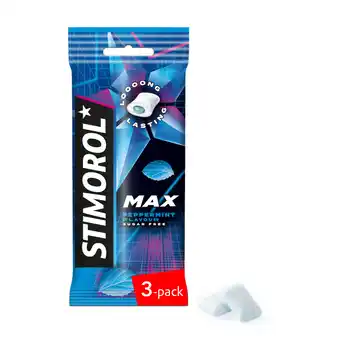 PLUS Stimorol Max peppermint aanbieding