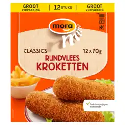 PLUS Mora Classics Rundvleeskroketten aanbieding