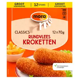 PLUS Mora Classics Rundvleeskroketten aanbieding