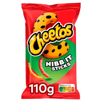 PLUS Cheetos Nibb-it chips sticks naturel aanbieding