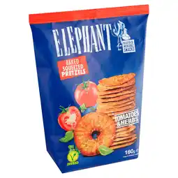 PLUS Elephant Pretzel Tomatoes Herbs aanbieding