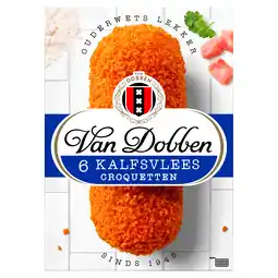 PLUS Van Dobben Kalfsvlees Croquetten aanbieding