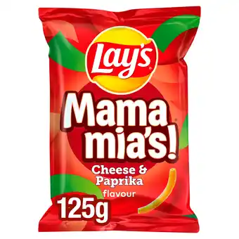 PLUS Lays Chips mama mia's paprika kaas aanbieding