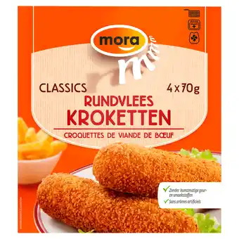 PLUS Mora Classics Rundvleeskroketten aanbieding