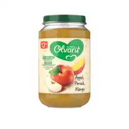 PLUS Olvarit 12+mnd Appel Perzik Mango aanbieding