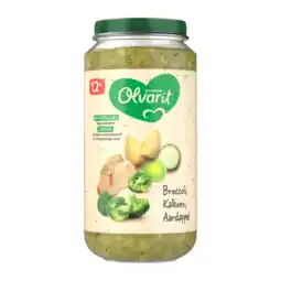 PLUS Olvarit 12+mnd Broccoli Kalkoen Aardappel aanbieding
