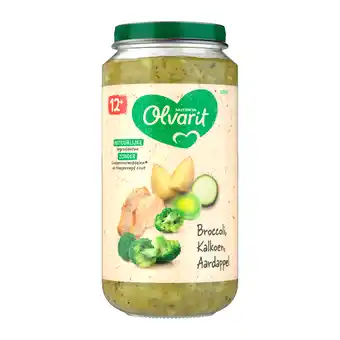 PLUS Olvarit 12+mnd Broccoli Kalkoen Aardappel aanbieding