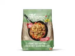 PLUS Mama's Maaltijden Pasta with meatballs aanbieding