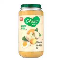 PLUS Olvarit 12+mnd Bloemkool Aardappel Ei aanbieding