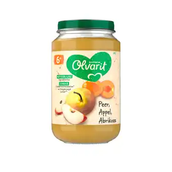 PLUS Olvarit 6+mnd Peer Appel Abrikoos aanbieding