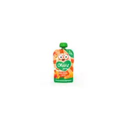 PLUS Olvarit 6+ Knijpfruit Appel Sinaasappel Wortel aanbieding