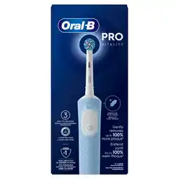 PLUS Oral-B Vitality Pro Blue elekt. tandenborstel aanbieding
