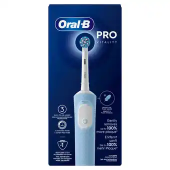PLUS Oral-B Vitality Pro Blue elekt. tandenborstel aanbieding