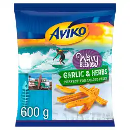 PLUS Aviko Wavy Blends Garlic & Herbs aanbieding