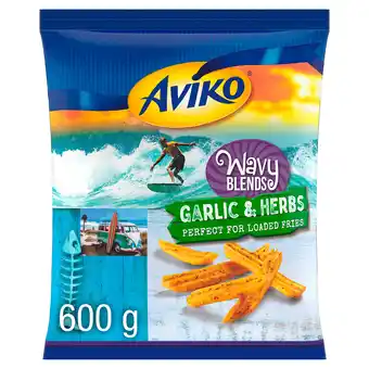 PLUS Aviko Wavy Blends Garlic & Herbs aanbieding