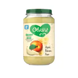 PLUS Olvarit 8+mnd Appel Banaan Peer aanbieding