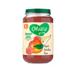 PLUS Olvarit 6+mnd Appel Aardbei Peer aanbieding