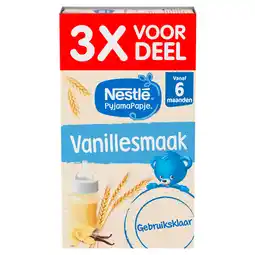 PLUS Nestlé 6+ PyjamaPapje vanille aanbieding