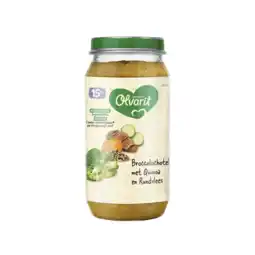 PLUS Olvarit 15M16 Broccolischotel quinoa rundvlees aanbieding