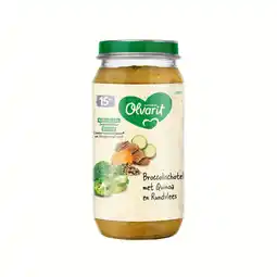 PLUS Olvarit 15M16 Broccolischotel quinoa rundvlees aanbieding