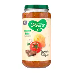 PLUS Olvarit 15+mnd Spaghetti Bolognese aanbieding