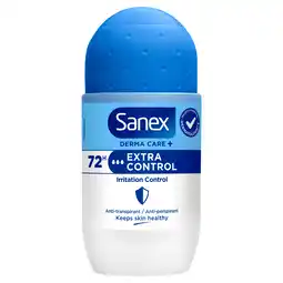 PLUS Sanex Deoroller dermo extra control aanbieding