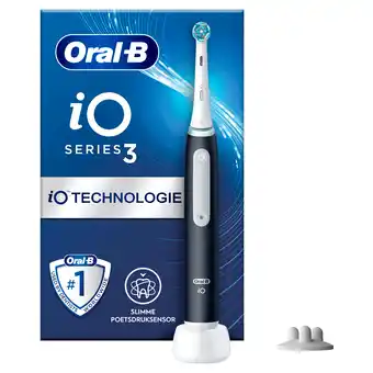 PLUS Oral-B iO3s black elektrische tandenborstel aanbieding
