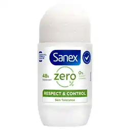 PLUS Sanex Deospray deo roller zero% respect aanbieding