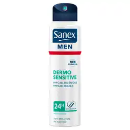 PLUS Sanex Men sensitive deospray aanbieding