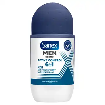 PLUS Sanex Men Deoroller Active control aanbieding