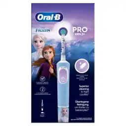 PLUS Oral-B Pro Kids Frozen Elektrische Tandenbor aanbieding