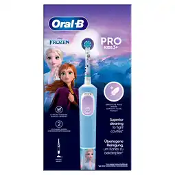 PLUS Oral-B Pro Kids Frozen Elektrische Tandenbor aanbieding