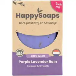 PLUS HappySoaps Lavendel body bar aanbieding