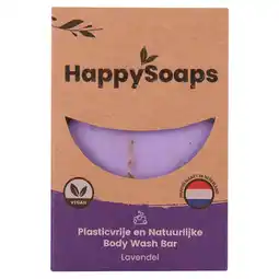 PLUS HappySoaps Lavendel body bar aanbieding