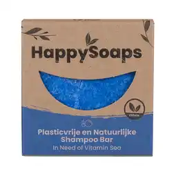 PLUS HappySoaps In need of vitamin sea shampoo bar aanbieding