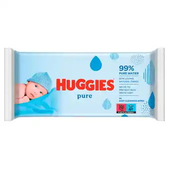 PLUS Huggies Babydoekjes Pure aanbieding