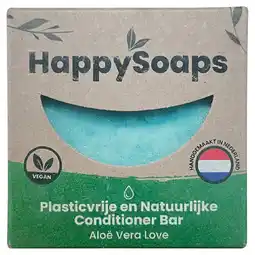 PLUS HappySoaps Aloe vera love conditioner bar aanbieding