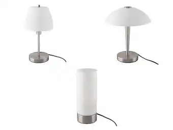 Lidl LIVARNO home LED-tafellamp met touchfunctie aanbieding