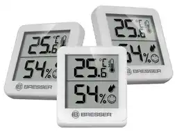 Lidl BRESSER Set van 3 hygro- en thermometers aanbieding