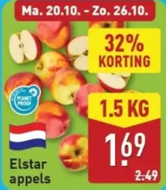ALDI Elstar appels aanbieding