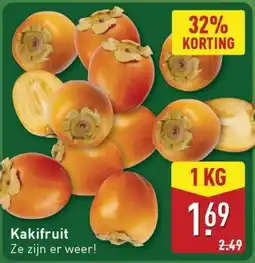 ALDI Kakifruit aanbieding
