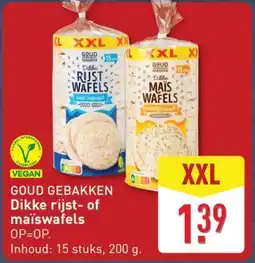 ALDI Goud gebakken Dikke rijst of maïswafels aanbieding