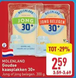 ALDI Molenland Goudse kaasplakken 30+ aanbieding