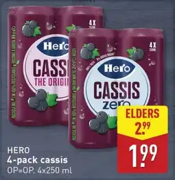 ALDI Hero cassis aanbieding