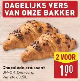 ALDI Chocolade croissant aanbieding
