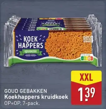 ALDI Goud Gebakken Koekhappers kruidkoek aanbieding