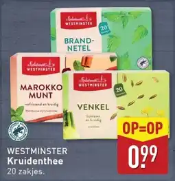 ALDI Westminster Kruidenthee aanbieding