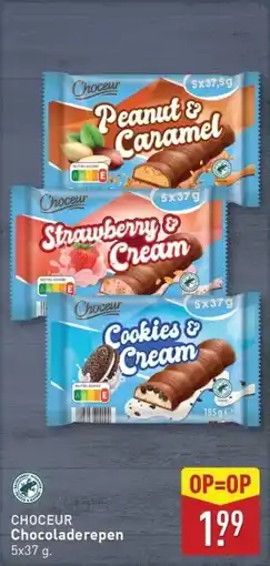 ALDI Choceur Chocoladerepen aanbieding